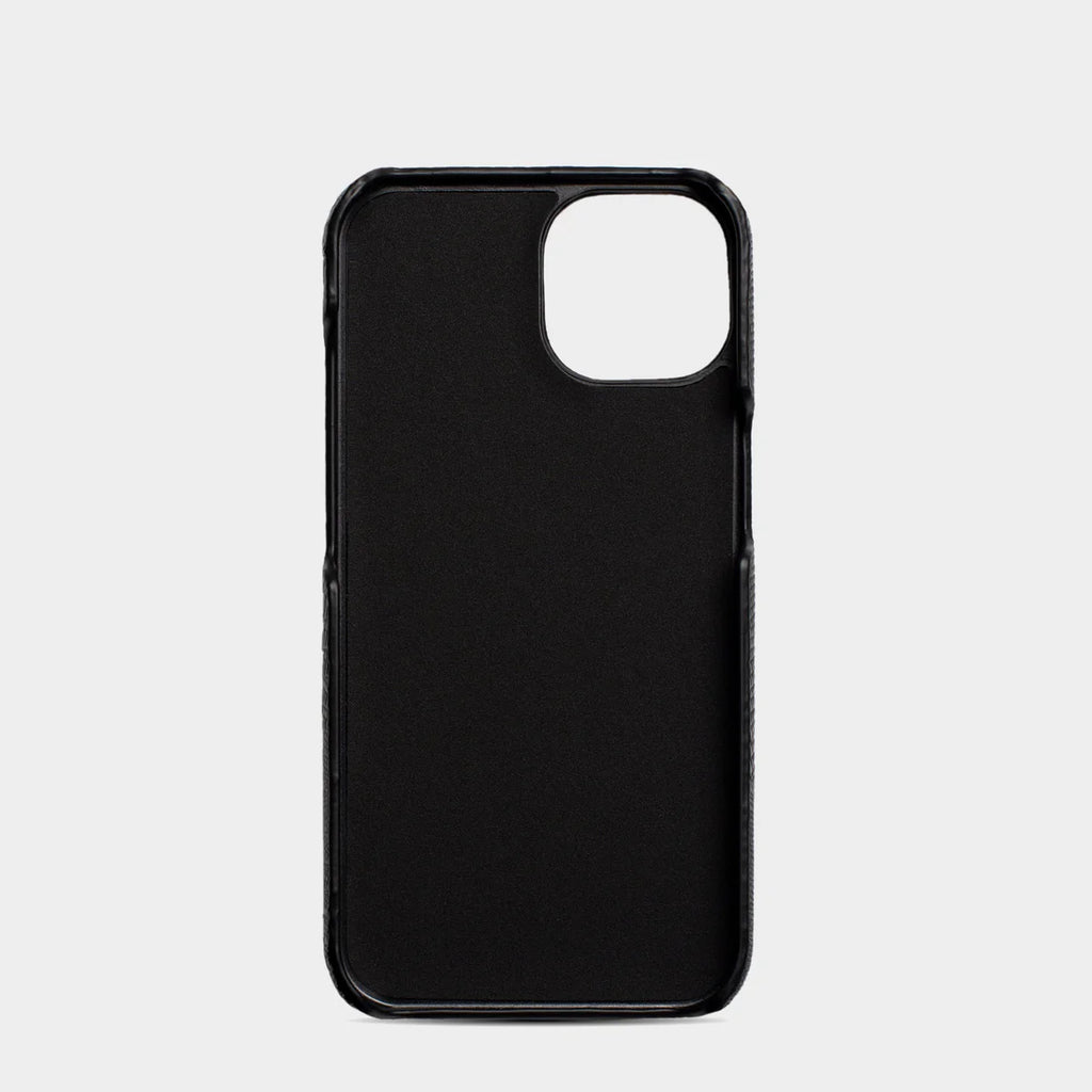 BLACK LIZARD TEXTURE PERSONALIZED SNAP CASE