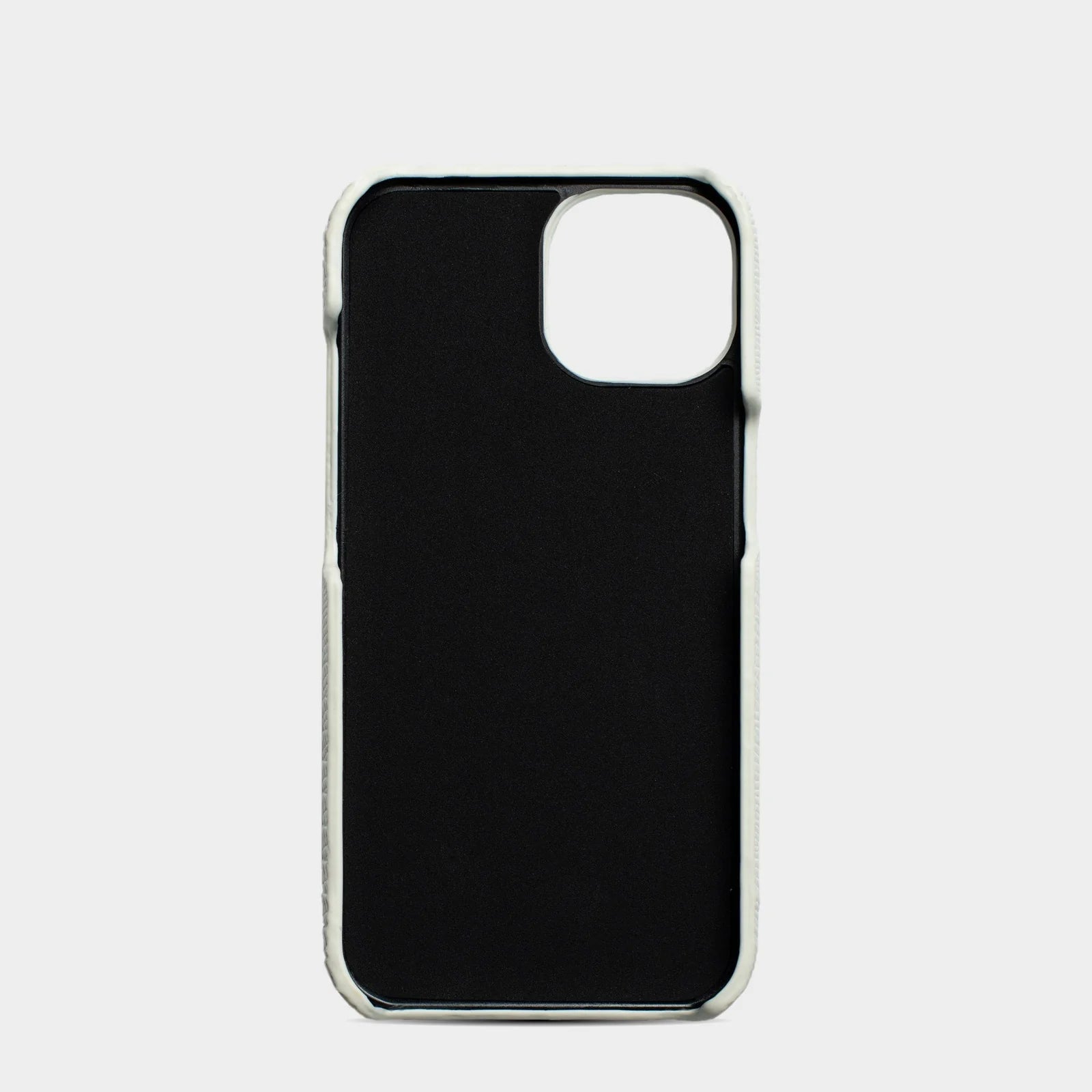WHITE LIZARD TEXTURE PERSONALIZED SNAP CASE